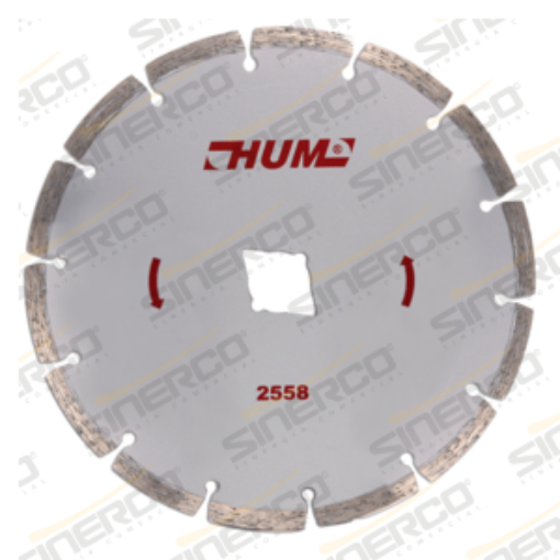 Imagen de 2558 DISCO DIAMANTE SEGM HUM 7 X 0.090 X 7/8”