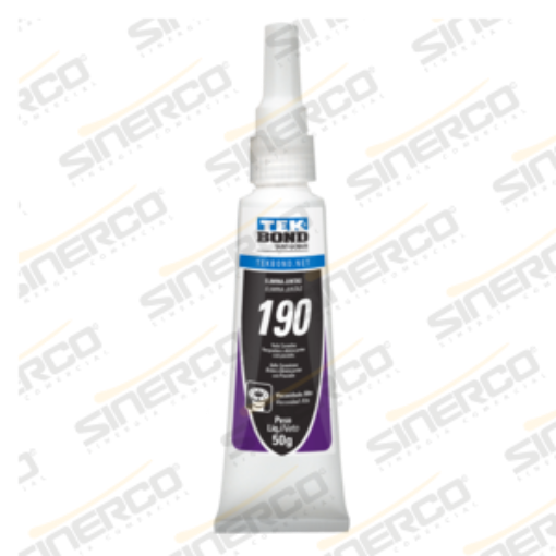 Imagen de SELLADOR DE JUNTAS 190 TEKBOND 50G TUBO APLICADOR ROJO