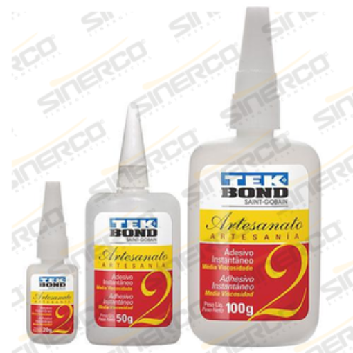 Imagen de ADHESIVO ARTESANIA NO.2 TEKBOND ARTESANIA 100G TUBO CAJA C/10 A TRANSPARENTE