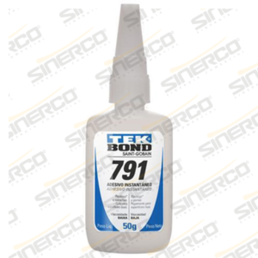Imagen de ADHESIVO INSTANTÁNEO 791 TEKBOND 50G TUBO APLICADOR CAJA C/10 A