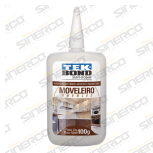Imagen de ADHESIVO INSTANTÁNEO  TEKBOND MUEBLERO 100G TUBO CAJA C/10 B TRANSPARENTE