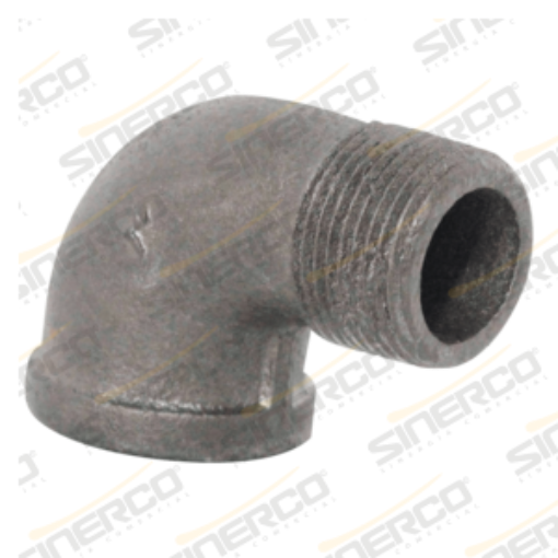Imagen de GALV. CED.40 CODO NIPLE DE 6MM 1/4"