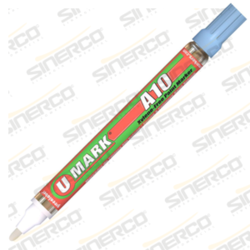 Imagen de MARCADOR PARA METAL A10 U-MARK AZUL CLARO
