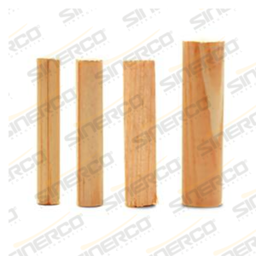 Imagen de TAQUETE DE MADERA 5/16" (BOLSA C/100 PZ)
