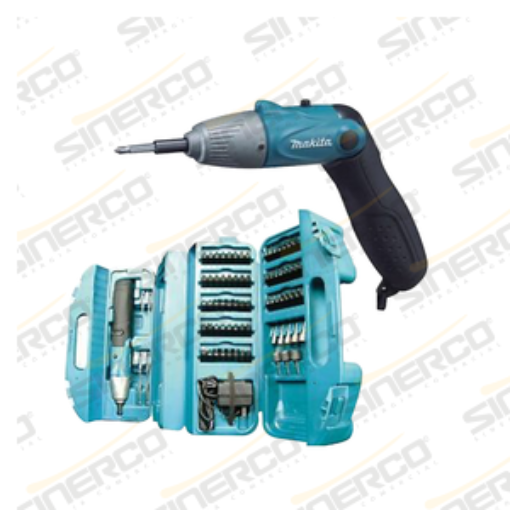 Imagen de ATORNILLADOR 4.8V 1VEL Y REV KIT C/88 ACC Y MALETI
