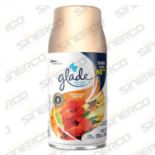 Imagen de GLADE AEROSOL REPUESTO 175G  HAWAIIAN BREEZE
