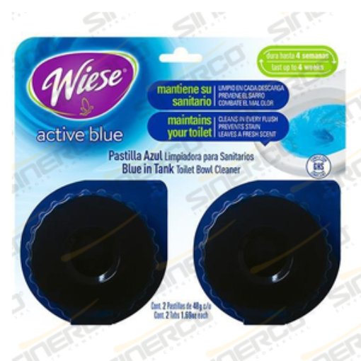 Imagen de PASTILLA AZUL WIESE PINO 96G BLISTER CON 2 PIEZAS