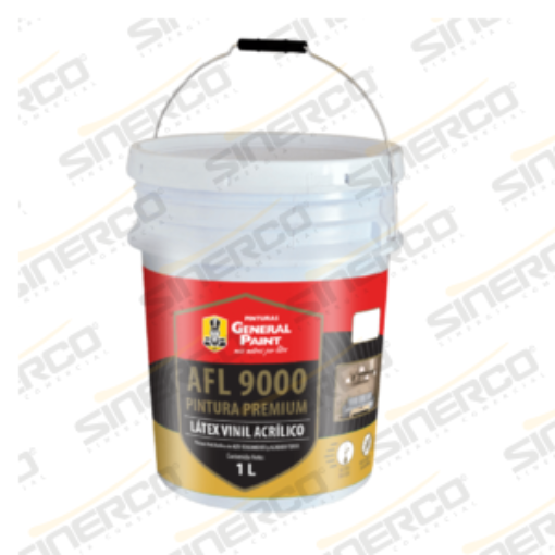 Imagen de CUBETA ACRYLIC FOR LIFE 9000 BLANCO
