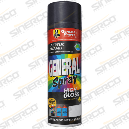 Imagen de PINTURA EN AEROSOL A2316 NEGRO SATIN               