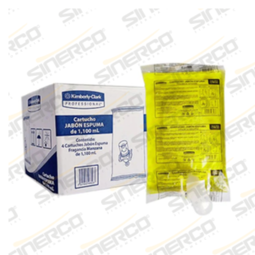Imagen de KCP 92547 JABON EN ESPUMA MANUAL MANZANA 1100 ML