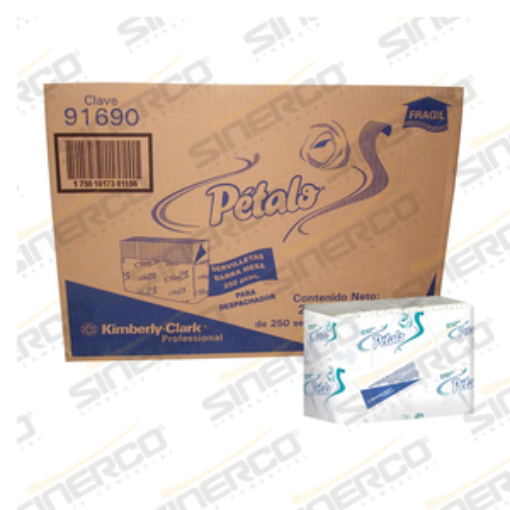 Imagen de KCP 91690 PETALO SERVILLETA BARRAMESA SR 24 PAQUETES CON 250 SERVILLETAS